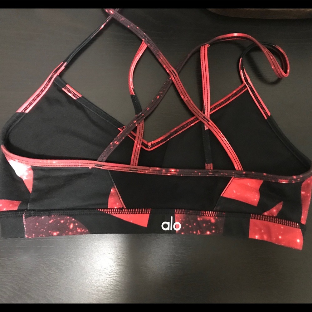 Alo Goddess Volcano Space Sports Bra